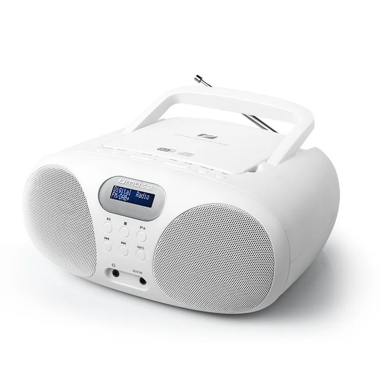 MUSE M-208DBW, prenosné CD/DAB /FM, USB