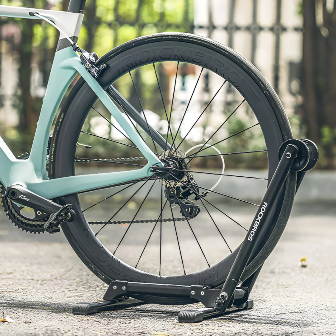 Rockbros Folding Stand V2 stojan na bicykel, čierny