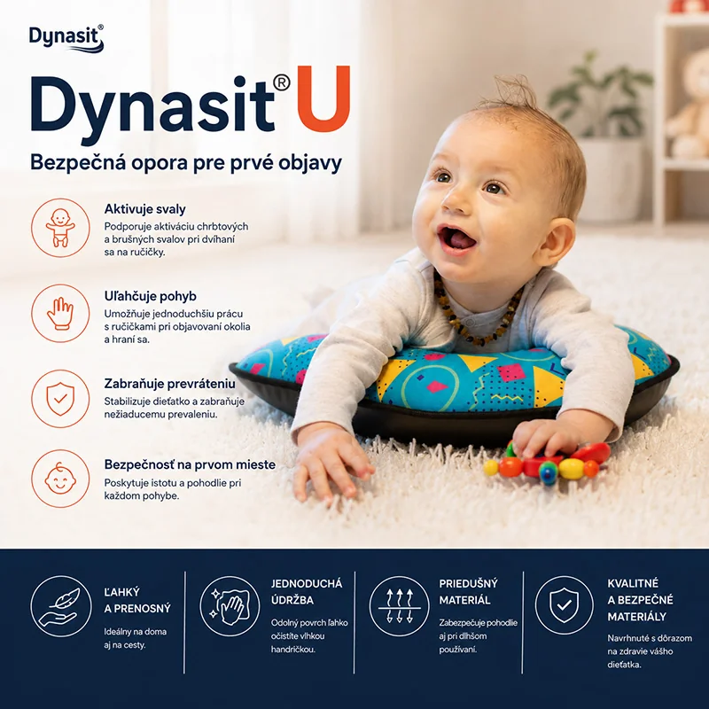 Dynasit U-air Curled Tehotenský popôrodný vankúš na sedenie