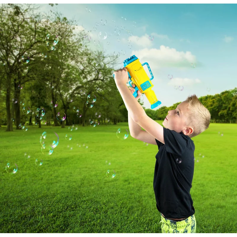 FRU BLU Bublifuk Mega Blaster 24 otvorov so zásobníkom + roztok 0,4 l