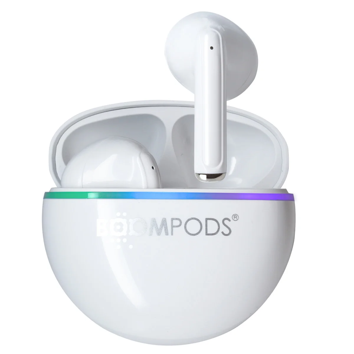 BOOMPODS earshots bezdrôtové slúchadlá biele