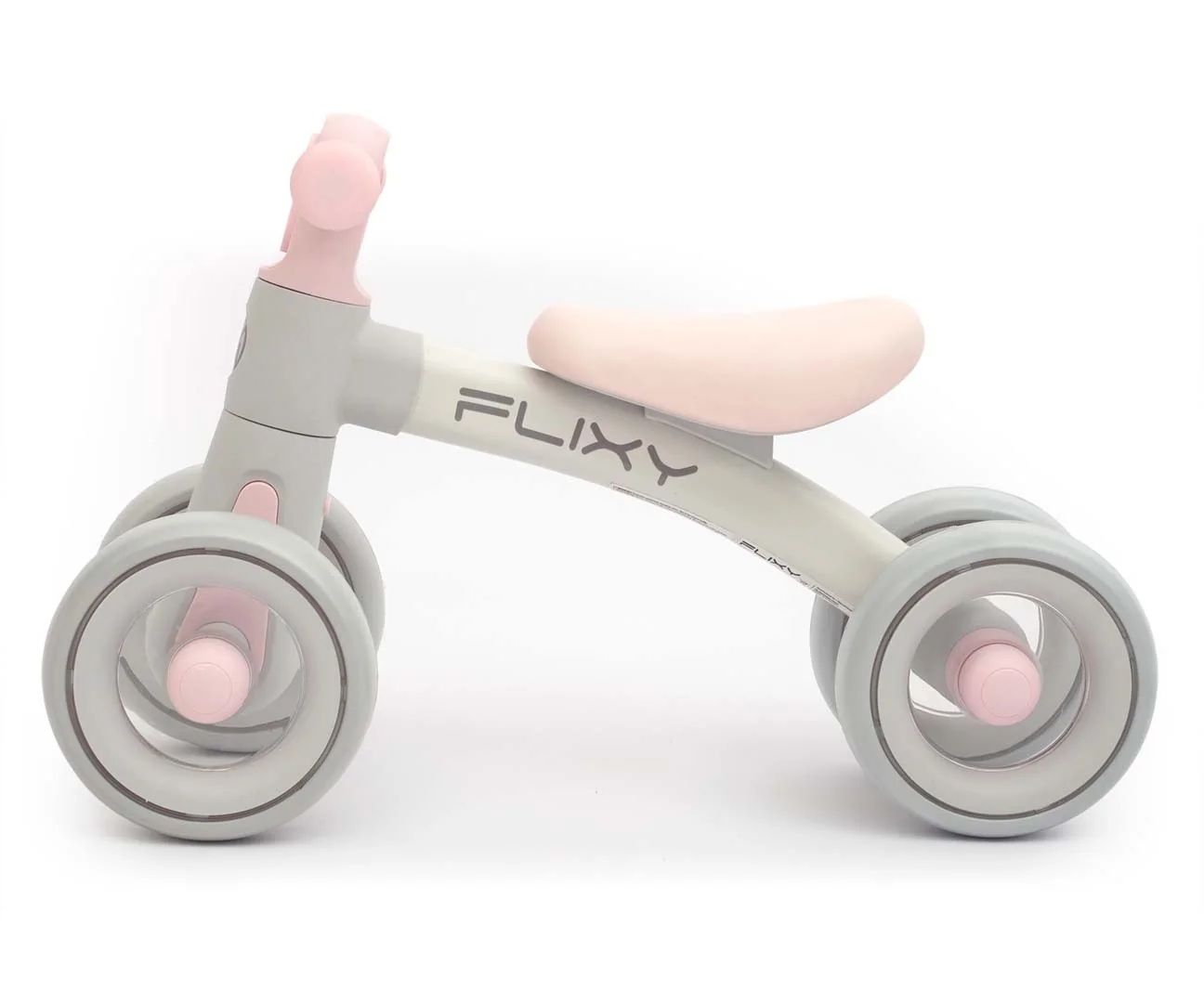 Detská odrážadlo FLIXY s LED svetlom a EVA kolesami (12–36 mesiacov), pink