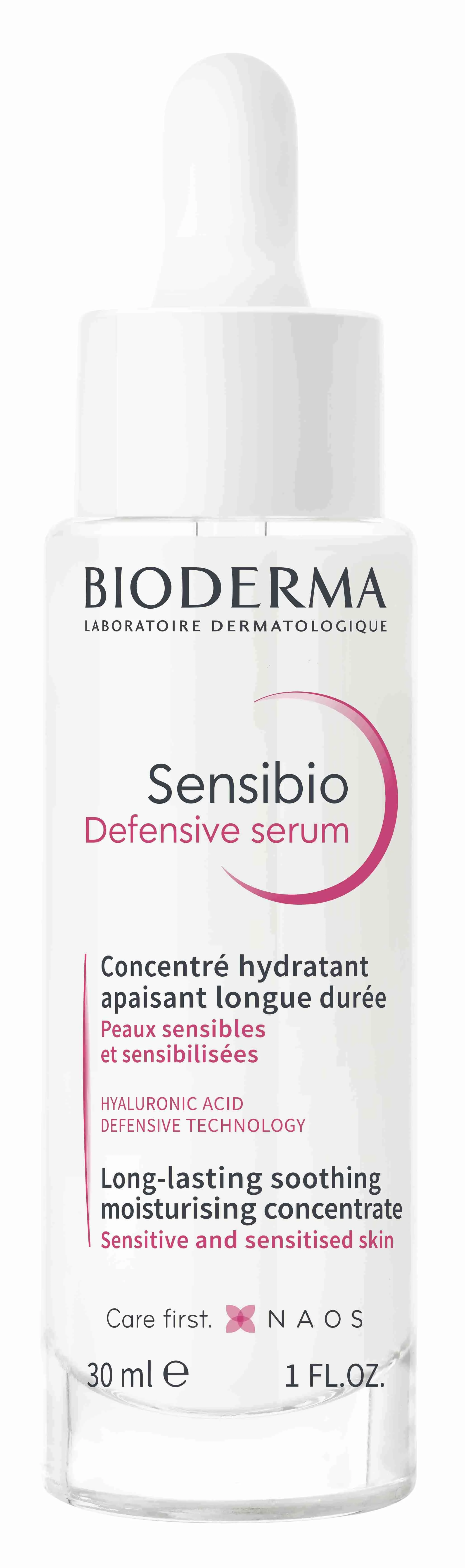 BIODERMA Sensibio Defensive sérum 1×30 ml, upokojujúce sérum pre citlivú pleť
