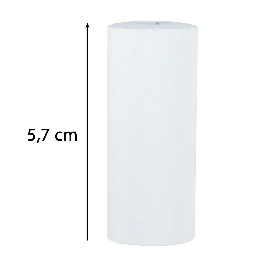 Termo rolky 57 mm × 4,5 m – 5 ks pre mini tlačiareň