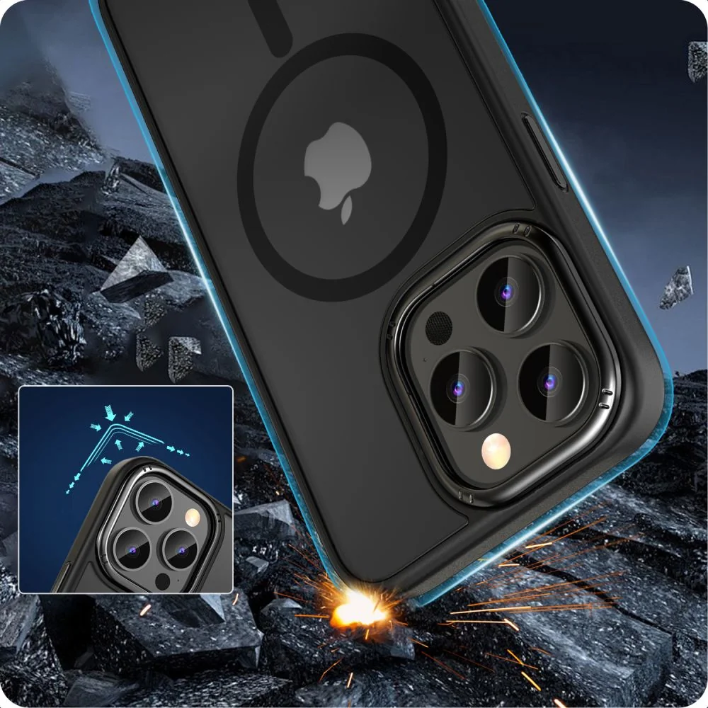 Tech-Protect Magmat MagSafe kryt na iPhone 15 Pro, čierny