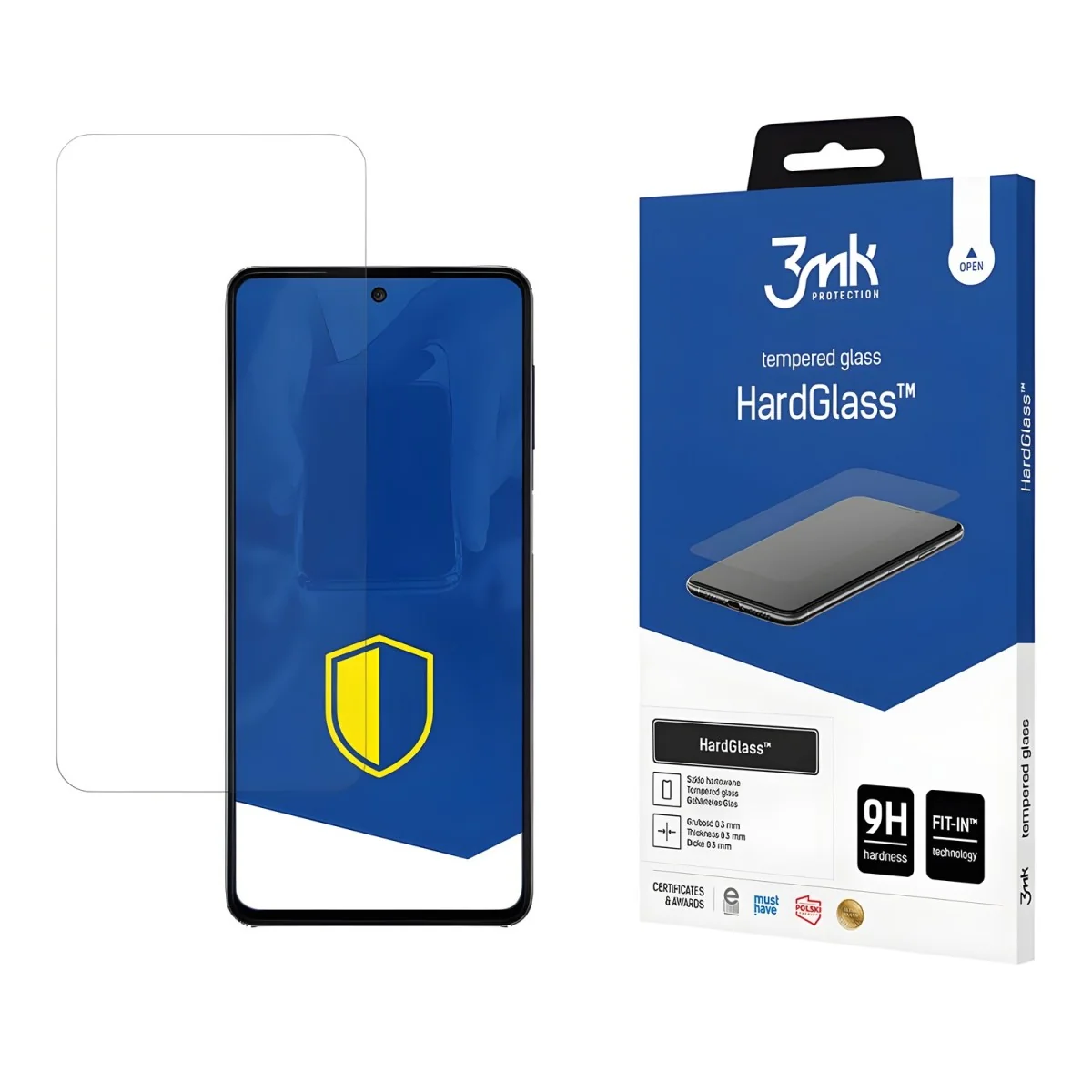 3mk HardGlass ochranné sklo pre Samsung Galaxy Z Fold 8 Ultra - Transparentná