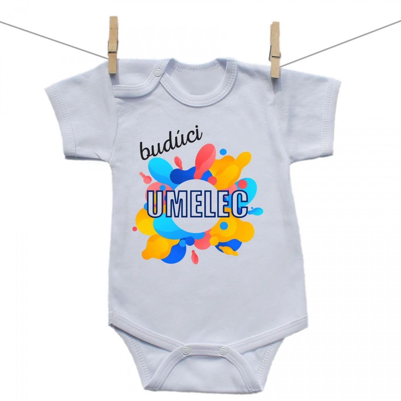 Boodyy Body s krátkym rukávom Budúci umelec Veľkosť: 98