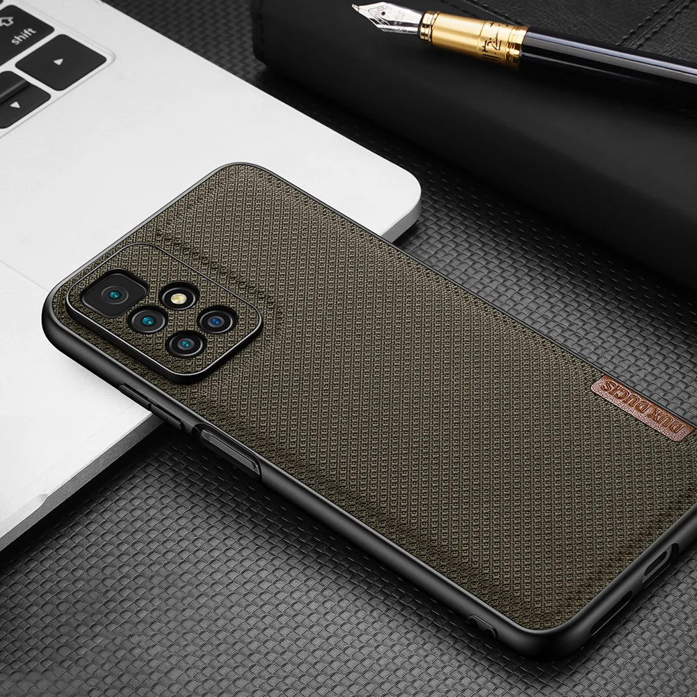 Dux Ducis Fino kryt na Xiaomi Redmi 10, zelený