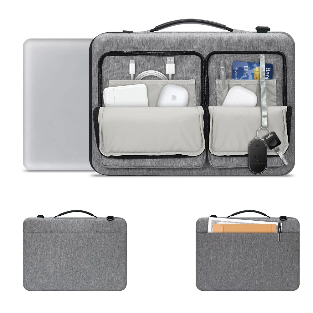 Tech-Protect Defender Bag taška na notebook 15-16'', sivá