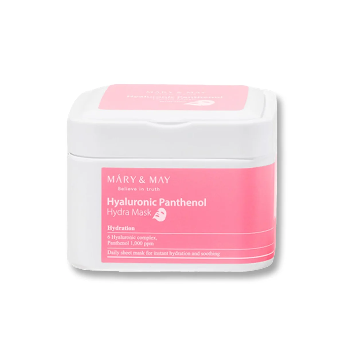 Mary & May Hyaluronic Panthenol Hydra Mask hydratačný textilná maska 30 ks