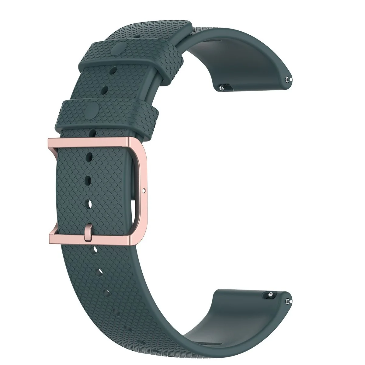 BStrap Silicone Rain remienok na Xiaomi Amazfit GTS dark green