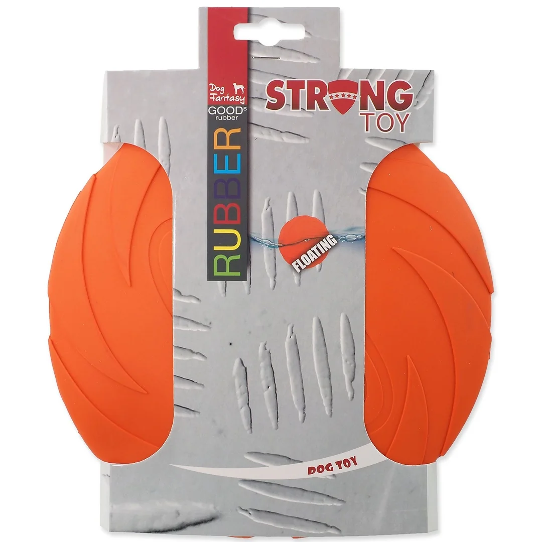 Hračka Dog Fantasy disk plávajúci oranžový 22cm