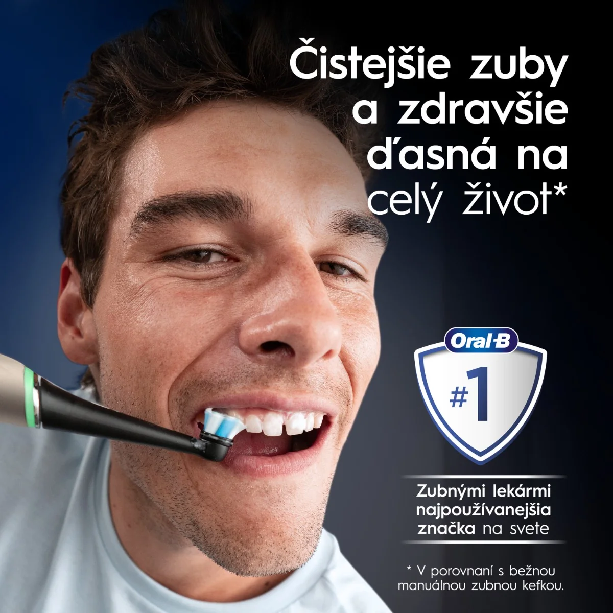 Oral-B iO10 elektrická zubná kefka Lunar Gold, 1 kefková hlava + 1 nabíjacie cestovné puzdro 1 set