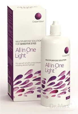 CooperVision All In One Light 1×360 ml, roztok na kontaktné šošovky