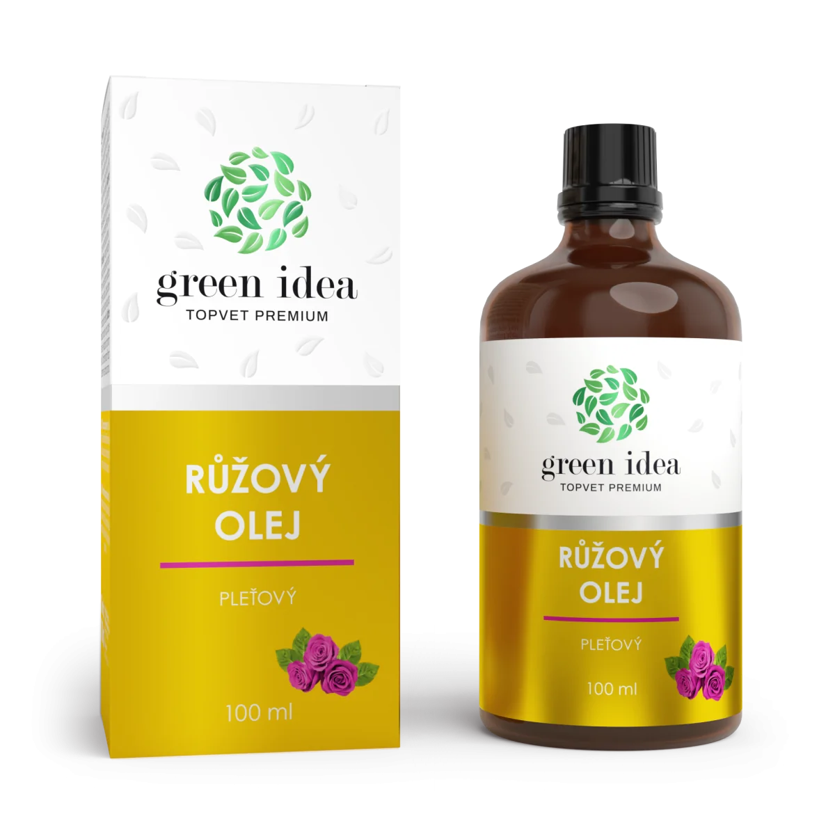 Ružový pleťový olej 100 ml – Green idea