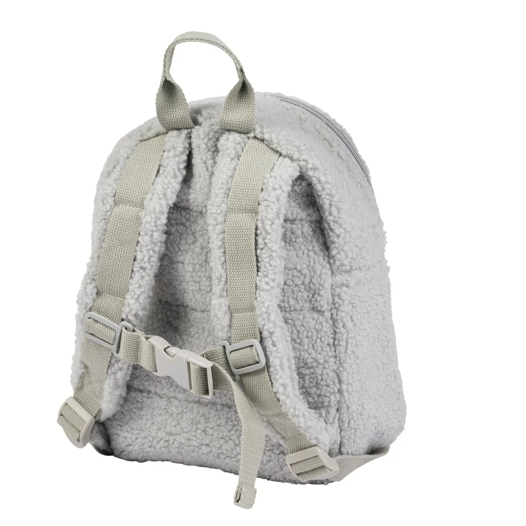 Batoh detský plyšový Teddy grey