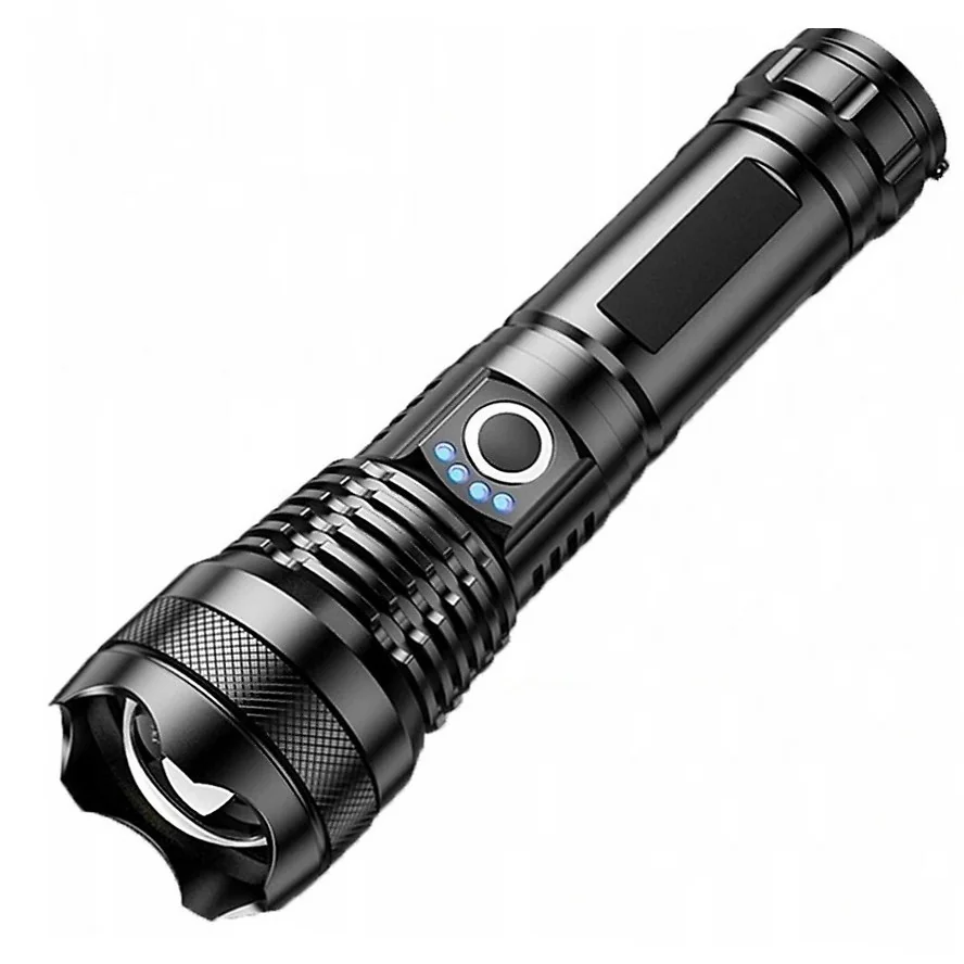 MG FlashLight LED baterka 2200mAh 1500lm, čierna