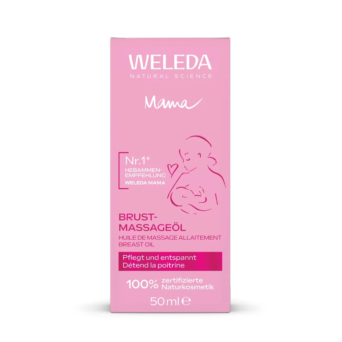 WELEDA Olej na masáž prsníkov 1×50 ml, (Stillöl)