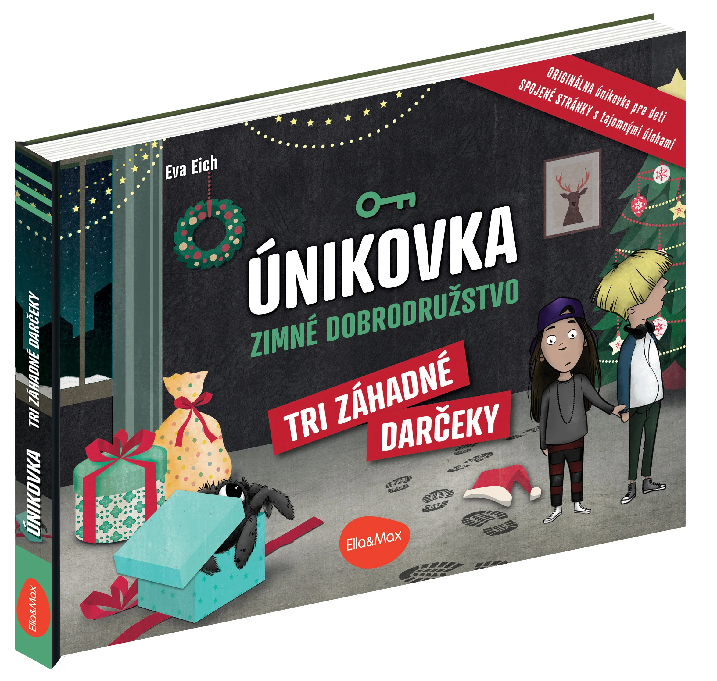 ELLA&MAX Únikovka – Tri záhadné darčeky kniha