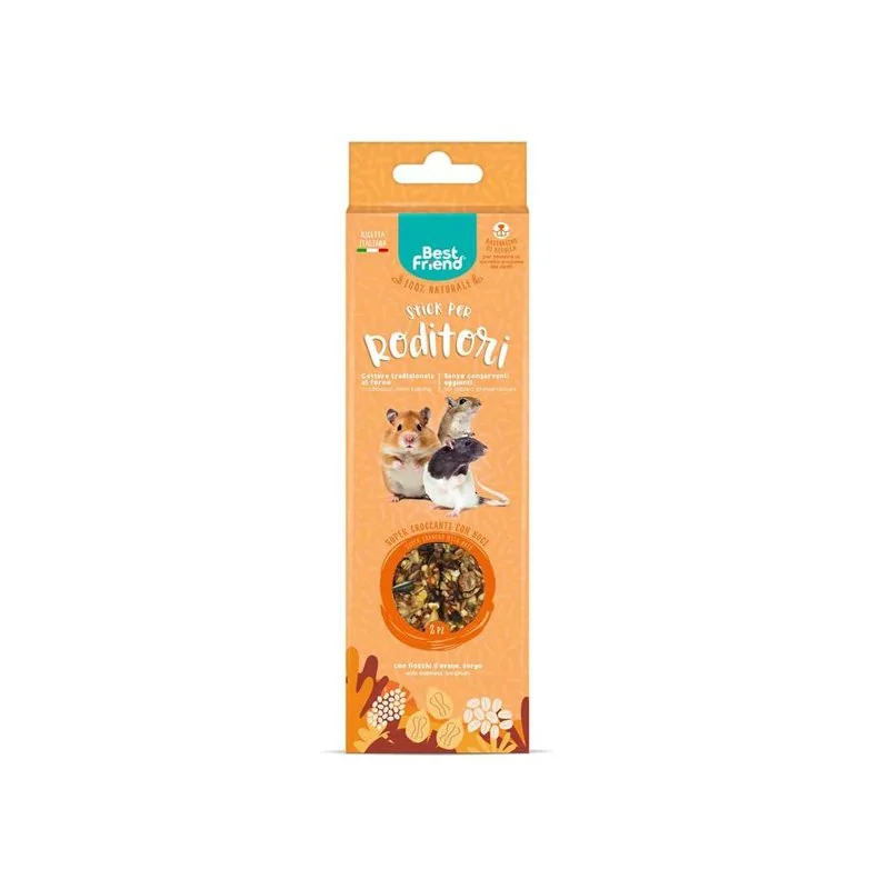 Prírodné tyčinky pre malé hlodavce 115 g, oriešky