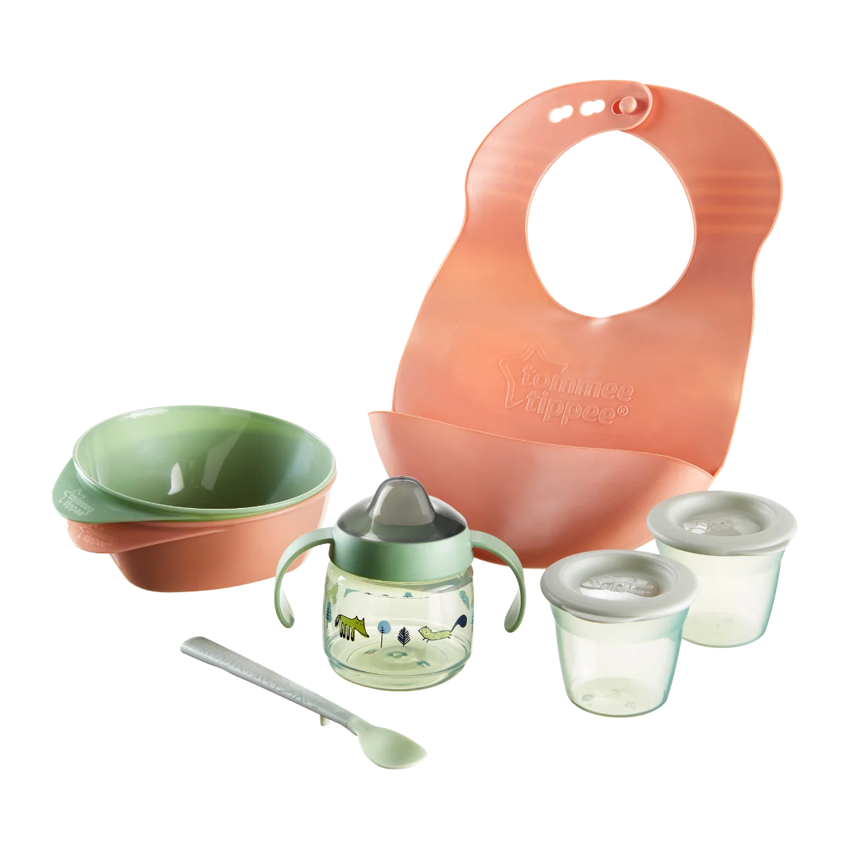 Tommee Tippee Súprava na kŕmenie 4m+ 1×8 ks, kŕmenie