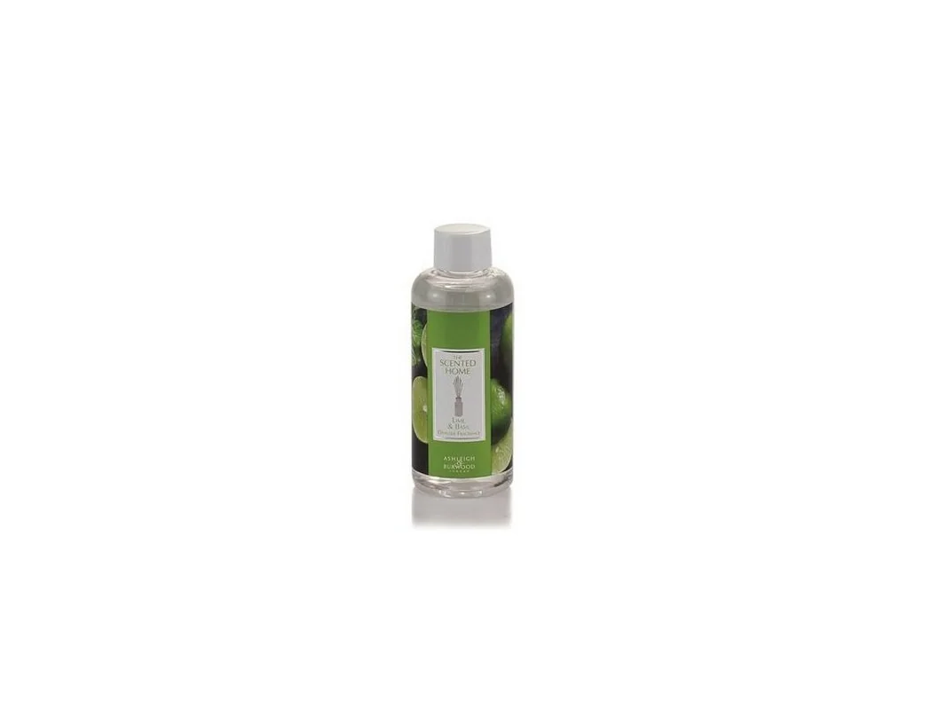 Náhradná náplň do difuzéra THE SCENTED HOME - LIME & BASIL 150 ml