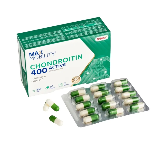 Dr. Max Chondroitin 400 Active 1×60 cps, kĺbová výživa