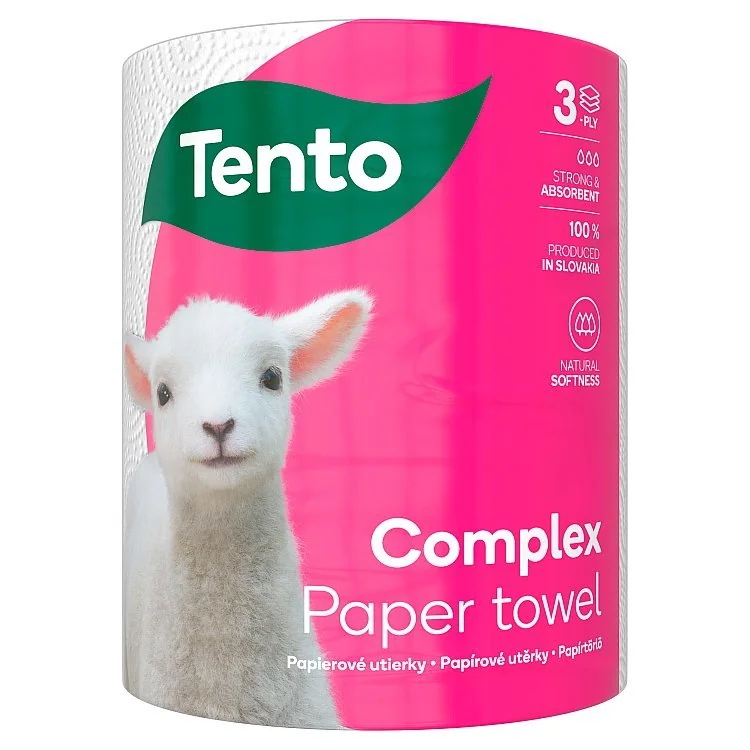 Tento Complex papierové utierky 1×1 ks, papierové utierky