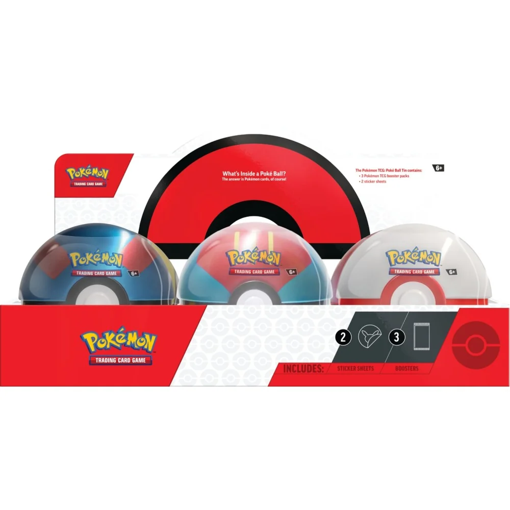 Pokémon TCG: September 2024 Pokeball Tin-MOVEO