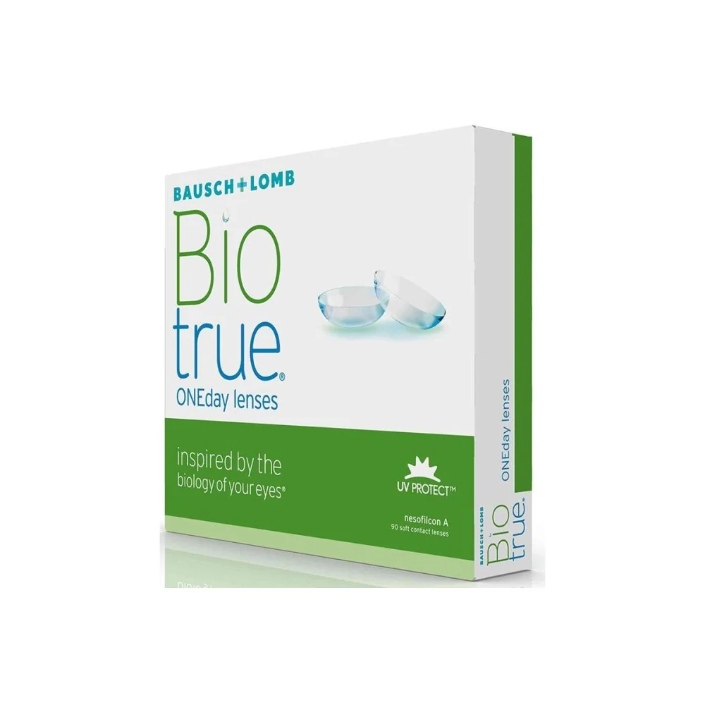 Denné Biotrue ONEday (90 šošoviek) Dioptrie: -1.25, Zakrivenie: 8.6