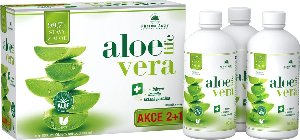 AloeVeraLife AKCIA3x1000ml 3x1000 ml