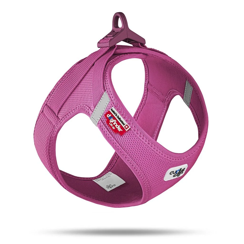 Postroj pre psov so sponou Air-Mesh Fuchsia, L, 8-13 kg