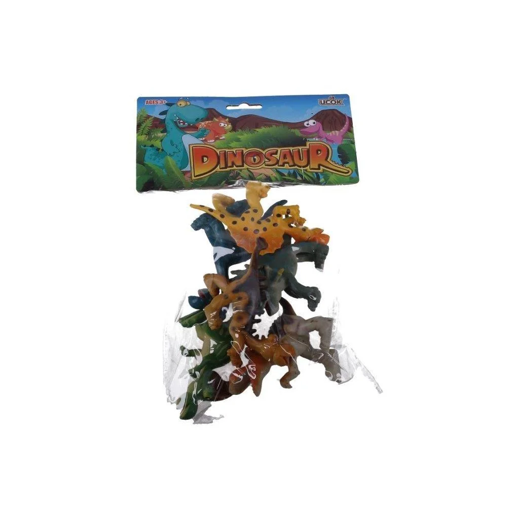 Dinosaurus sada 10cm 6ks
