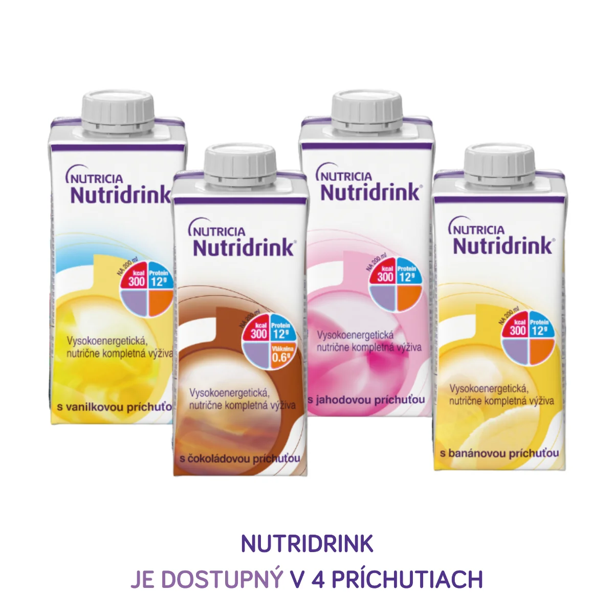 Nutridrink s banánovou príchuťou 1×200 ml, s banánovou príchuťou