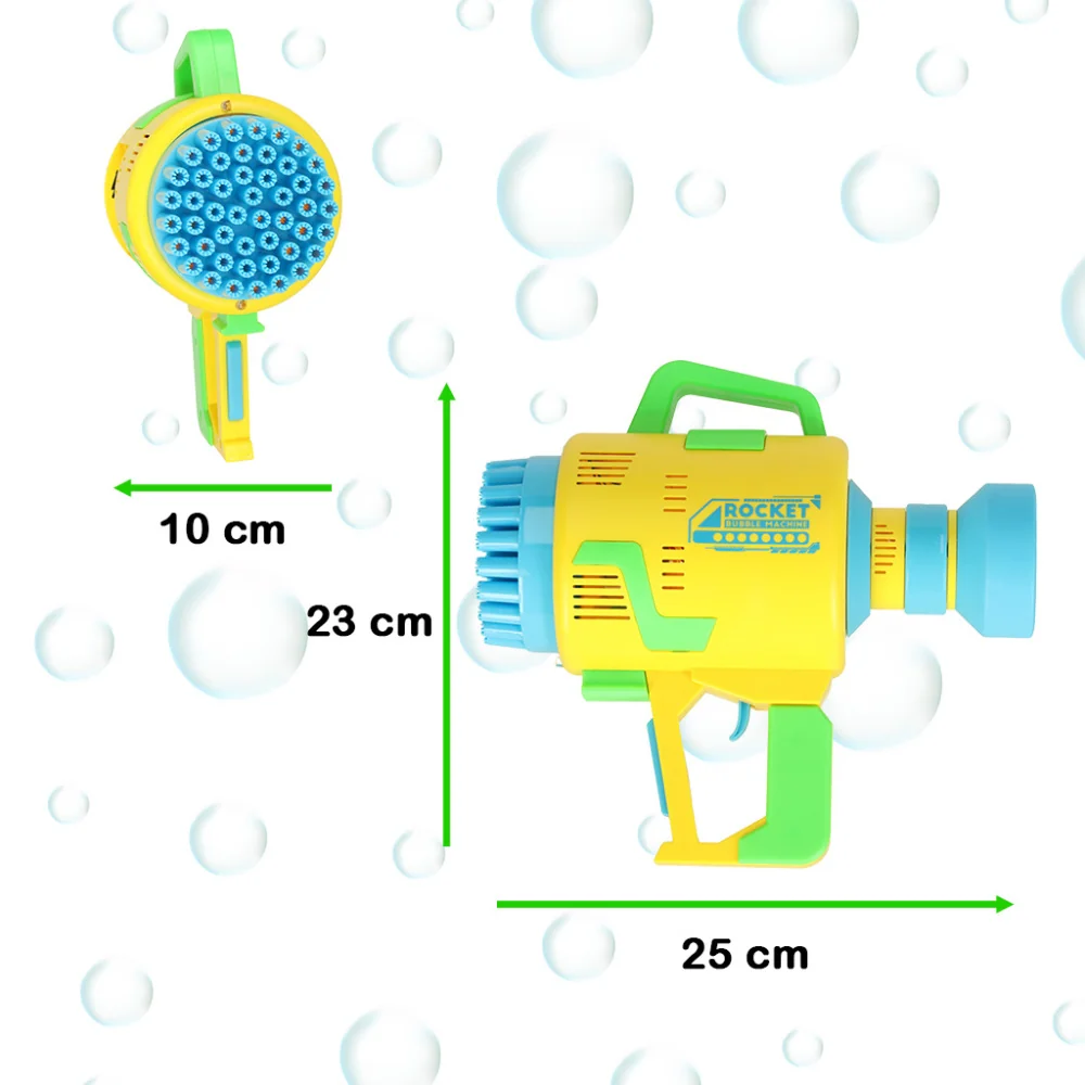SOLEX Bublifuk rocket bubble gun stroj na bubliny