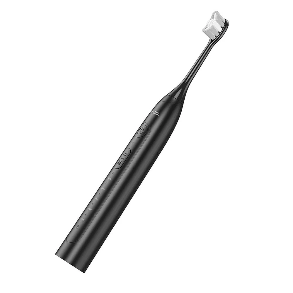 Elektrická zubná kefka s 5 režimami, čierna