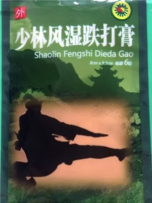 SHAOLIN náplasť 1×6 ks, bylinná náplasť