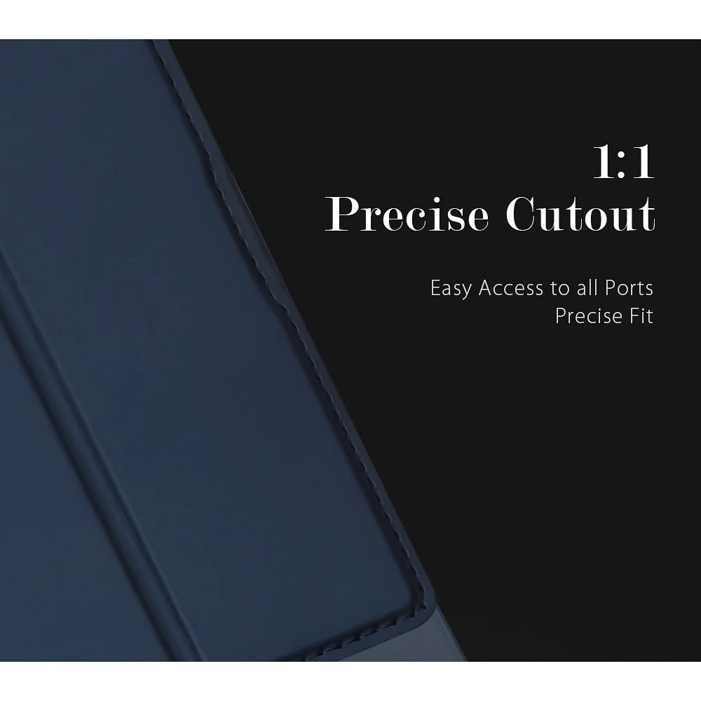 Dux Ducis Skin Pro knižkové puzdro na iPhone 18 Pro Max / 17 Pro Max, modré