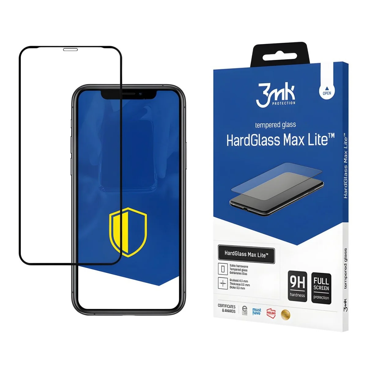 Ochranné sklo pre Apple iPhone XR 0,3 mm, 9H, oleofóbny p