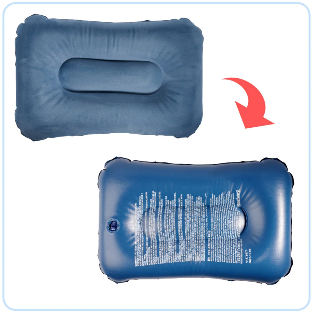 3ks Bestway Nafukovací vankúš 67121 42 cm x 26 cm x 10 cm-Bestway
