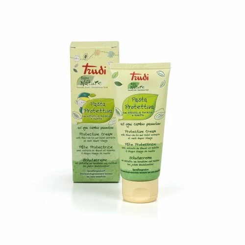 Trudi Baby Nature hypoalergénny dojčenský ochranný krém s výťažkami z kosatca a fialky 1×100 ml, krém