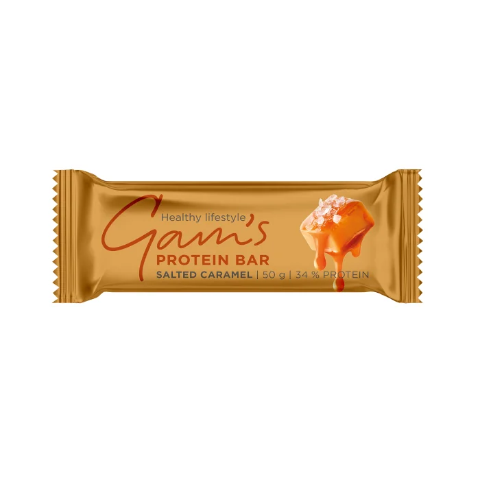 Gam's Proteín Tyčinka Slaný Karamel 50 g