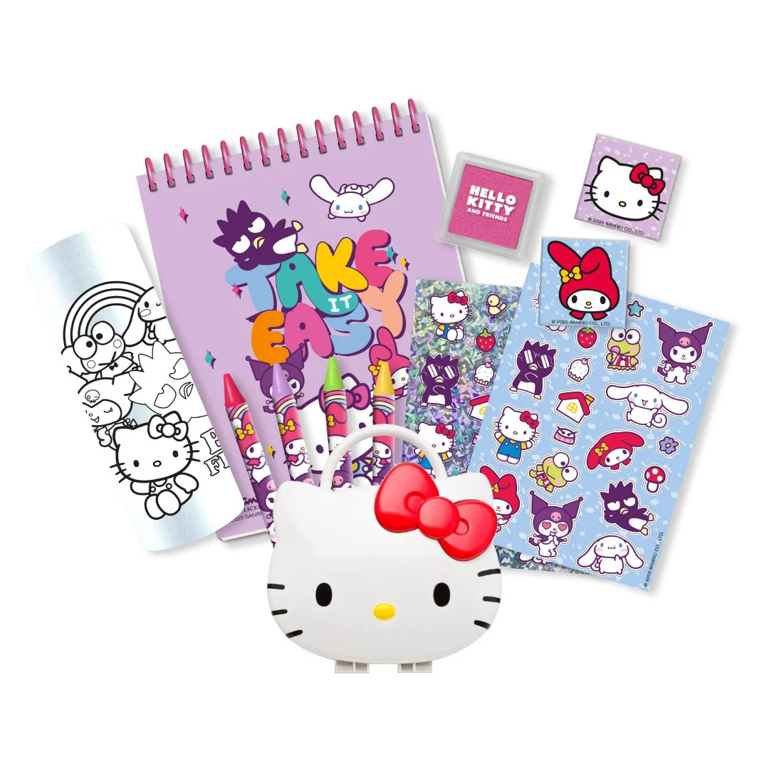 Kids Euroswan Kreatívna súprava v 3D krabičke so samolepkami Hello Kitty