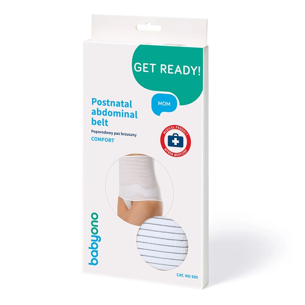 BABYONO Pás sťahovací po pôrode Comfort M 1×1 ks