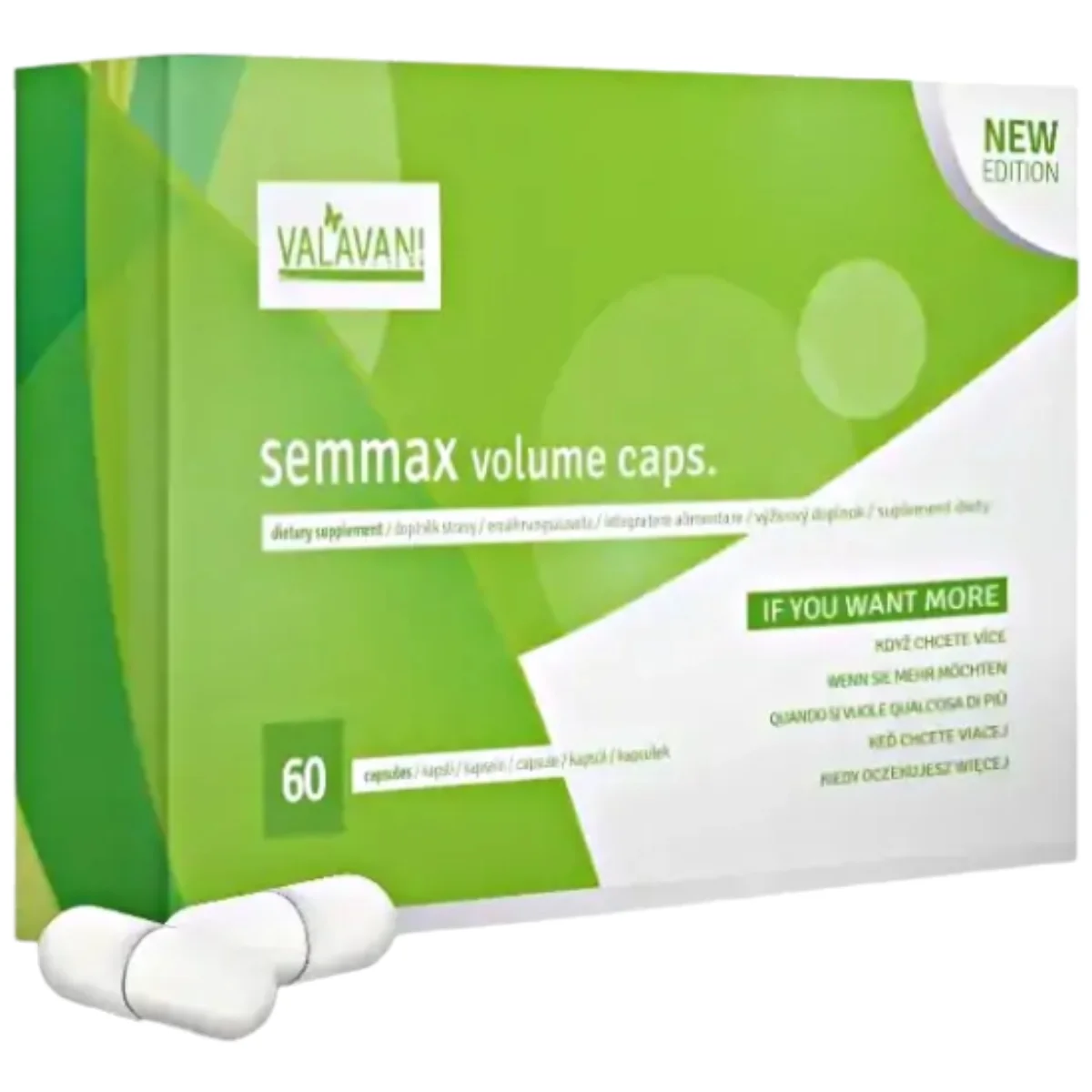 SEMMAX Volume Caps, 60 kapsúl
