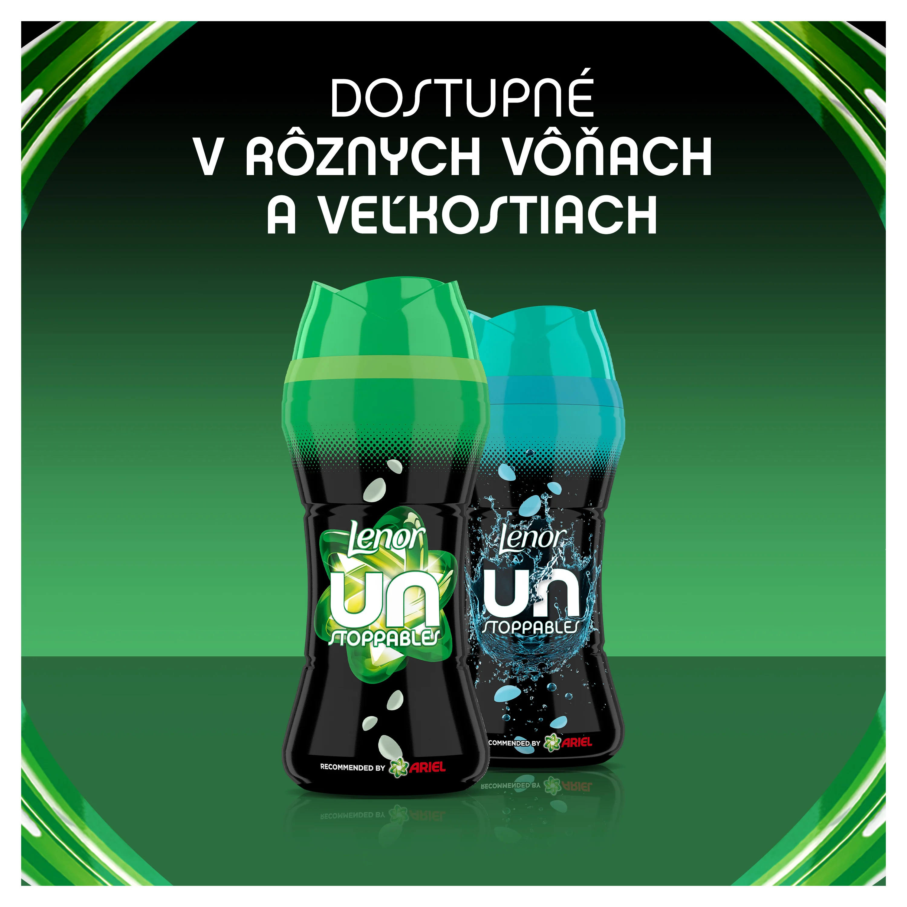 Lenor Unstoppables Scent of Ariel perličky do prania 270 g