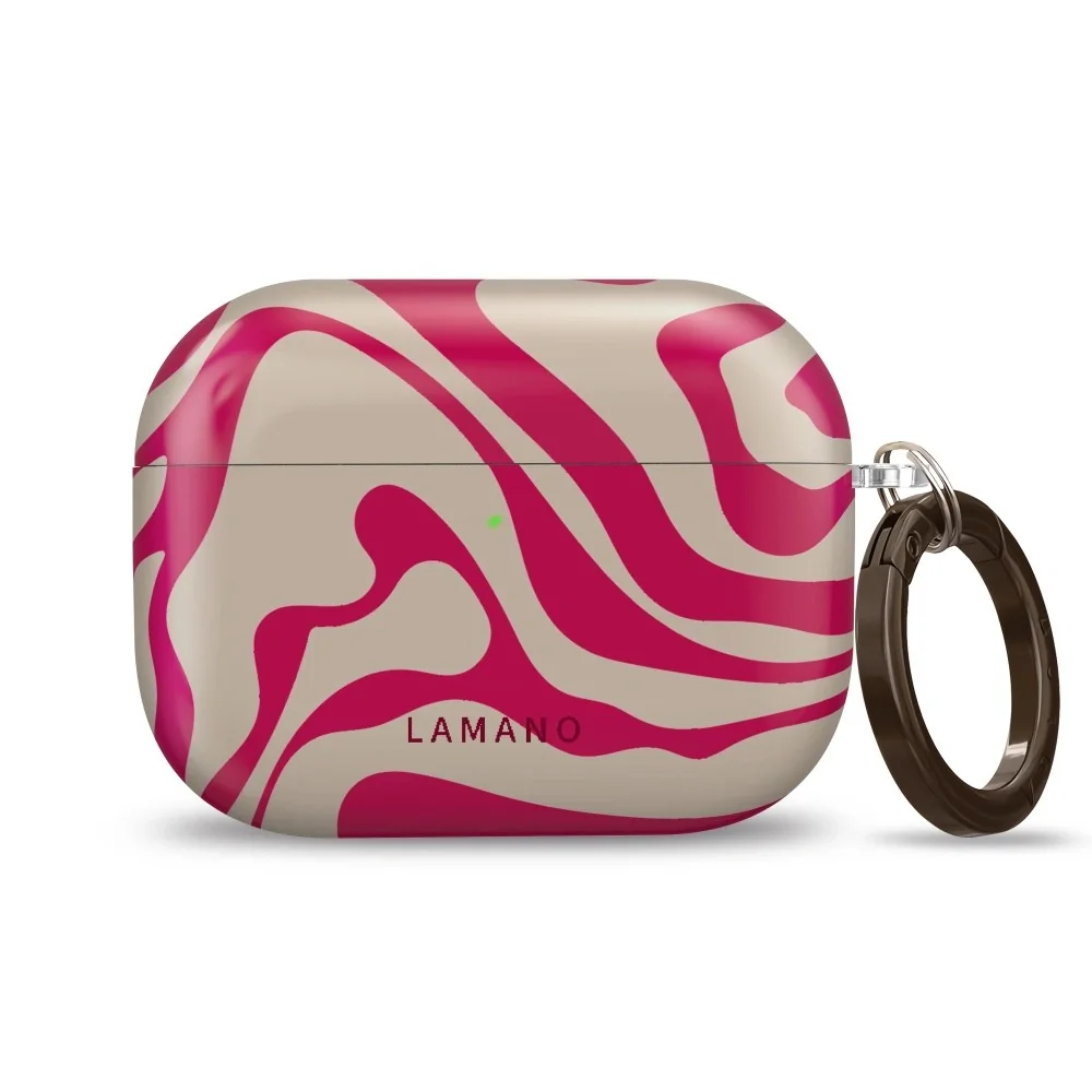 Tech-Protect Lamano puzdro na Apple AirPods Pro 3, flamingo