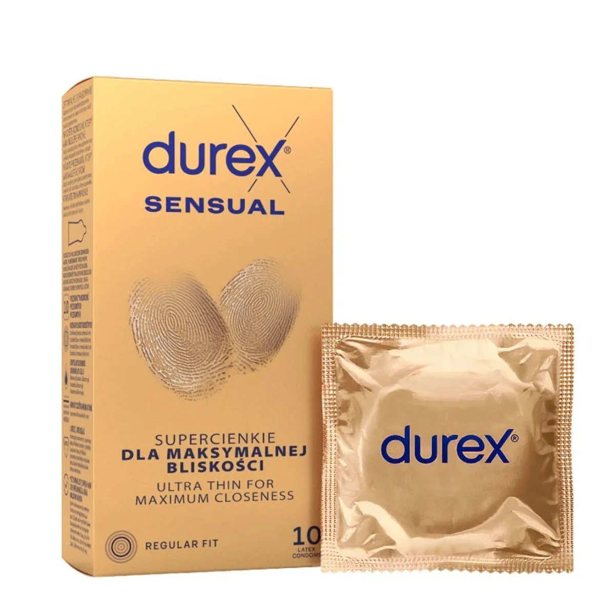 DUREX kondómy Sensual 10ks