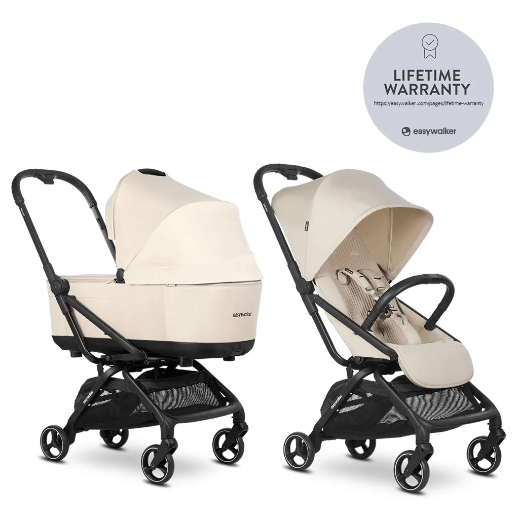 Easywalker Rockey S kombinovaný kočík Bright Taupe