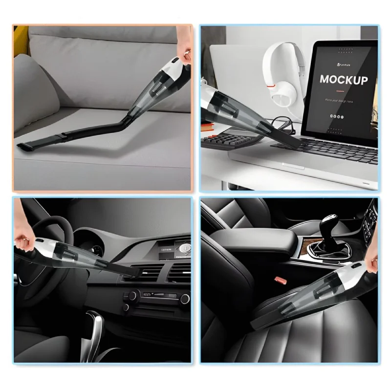 MG Vacuum A-081 ručný vysávač do auta 100W, čierny